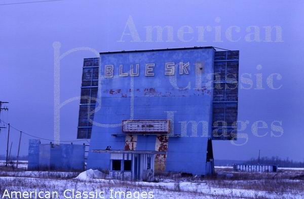Blue Sky Drive-In Theatre - FROM AMERICAN CLASSIC IMAGES
